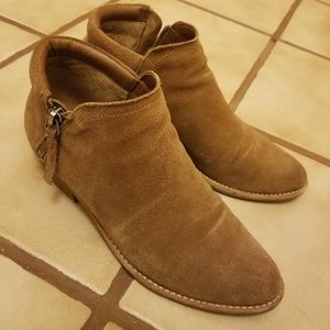 Suede ankle boots
